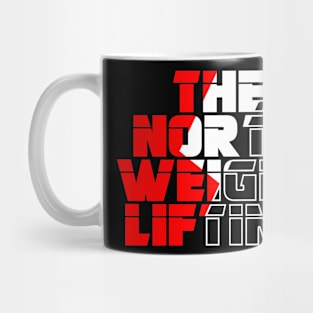 The North Weightlifting Shirt Mug